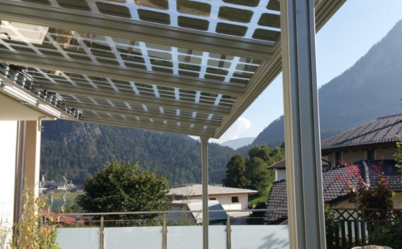 PV Terrace with 5 modules (size 2), output: 1.05 kW